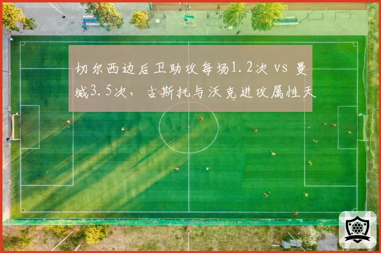 切尔西边后卫助攻每场1.2次 vs 曼城3.5次，古斯托与沃克进攻属性天壤之别